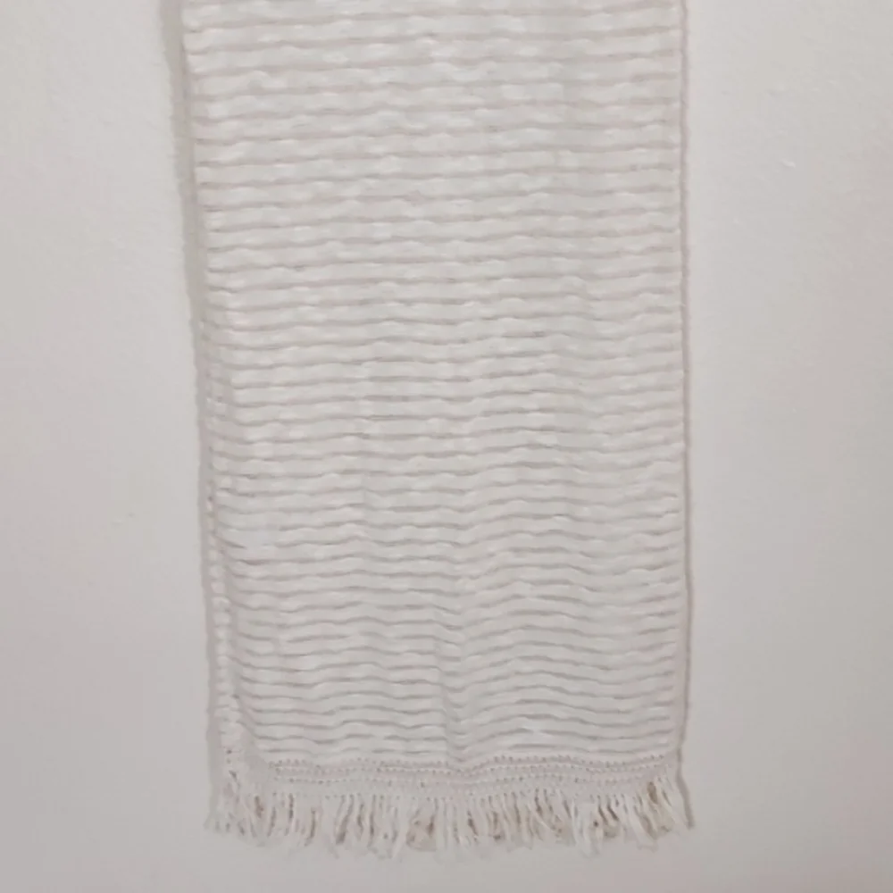 Anthropologie Callahan Acadia Knit Boho Dress Mock Neck Cream Size Small